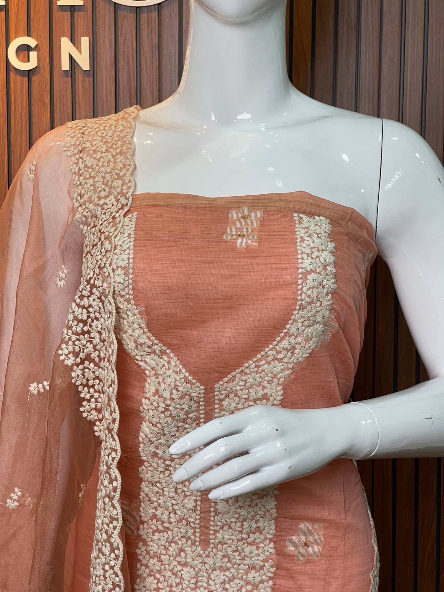 Unstitched Salwar Set