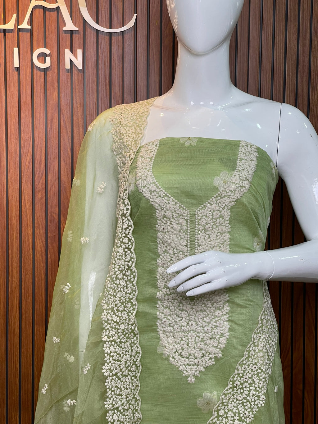 Unstitched Salwar Set