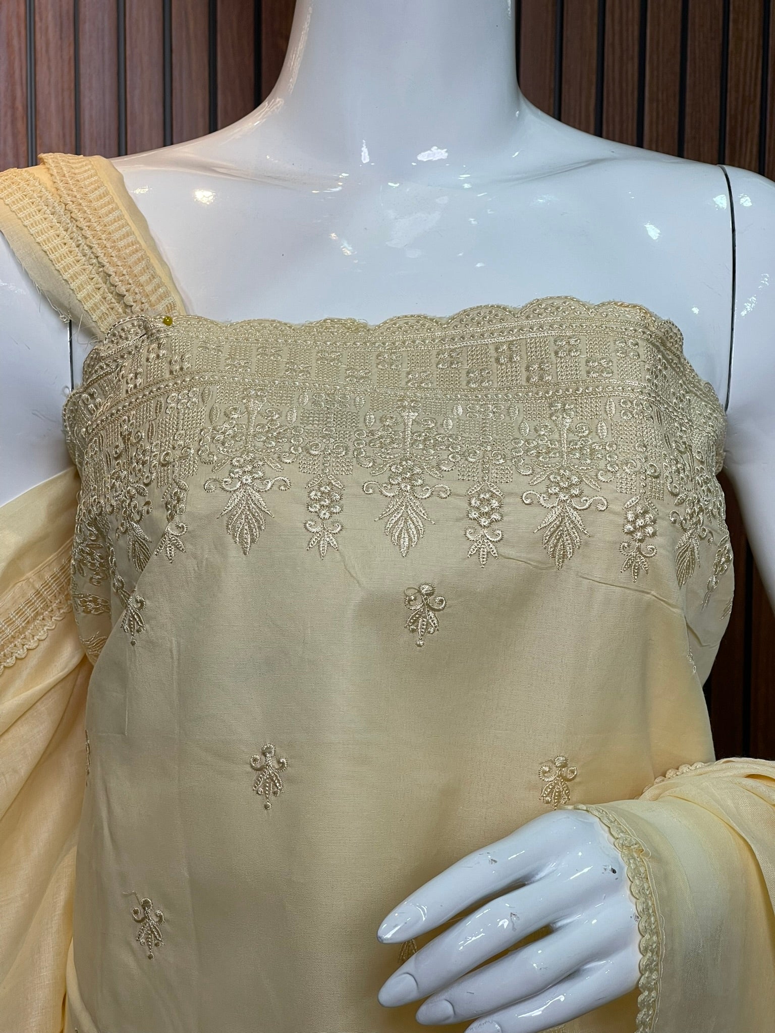 Unstitched Salwar Set