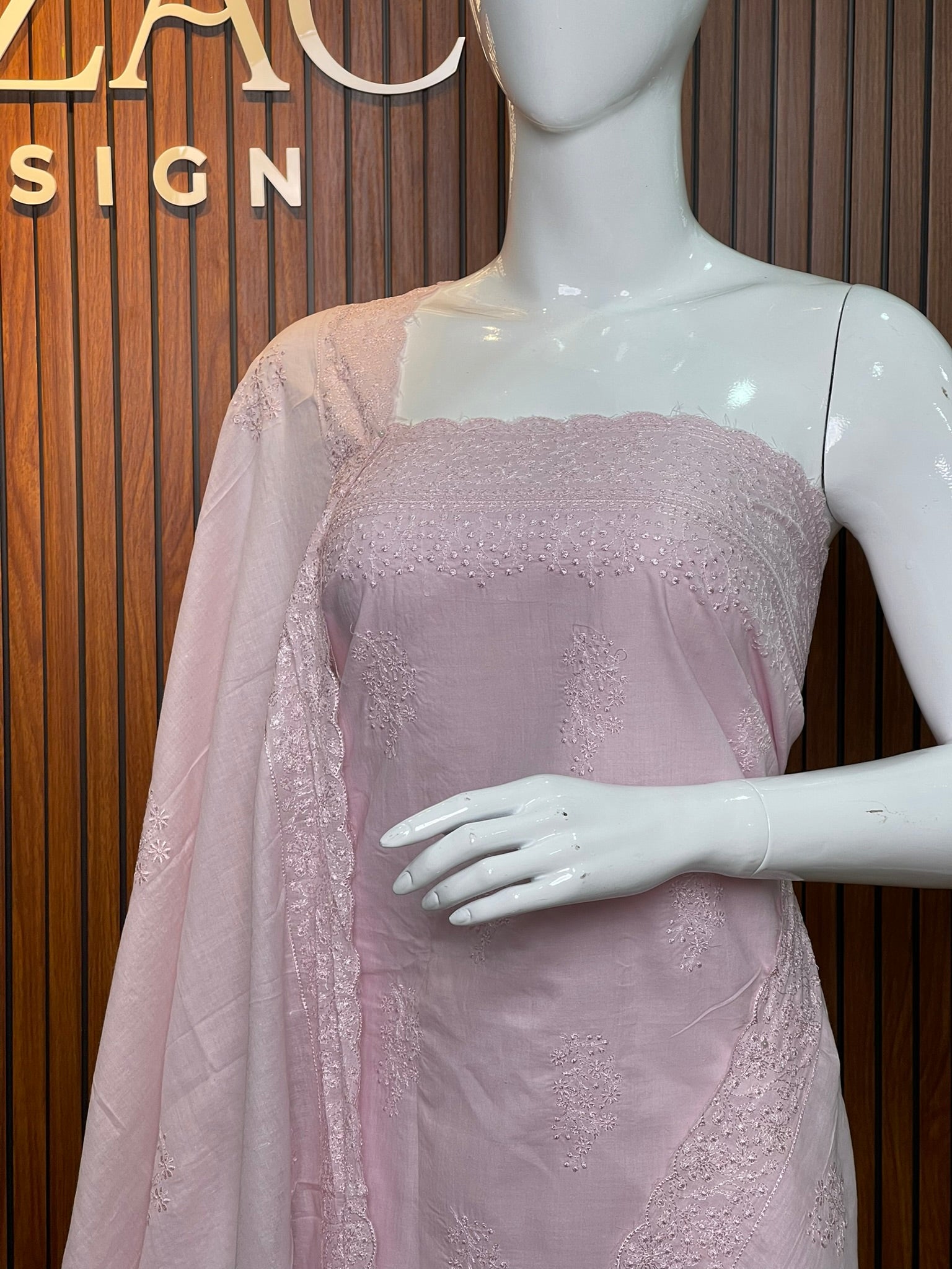 Unstitched Salwar Set