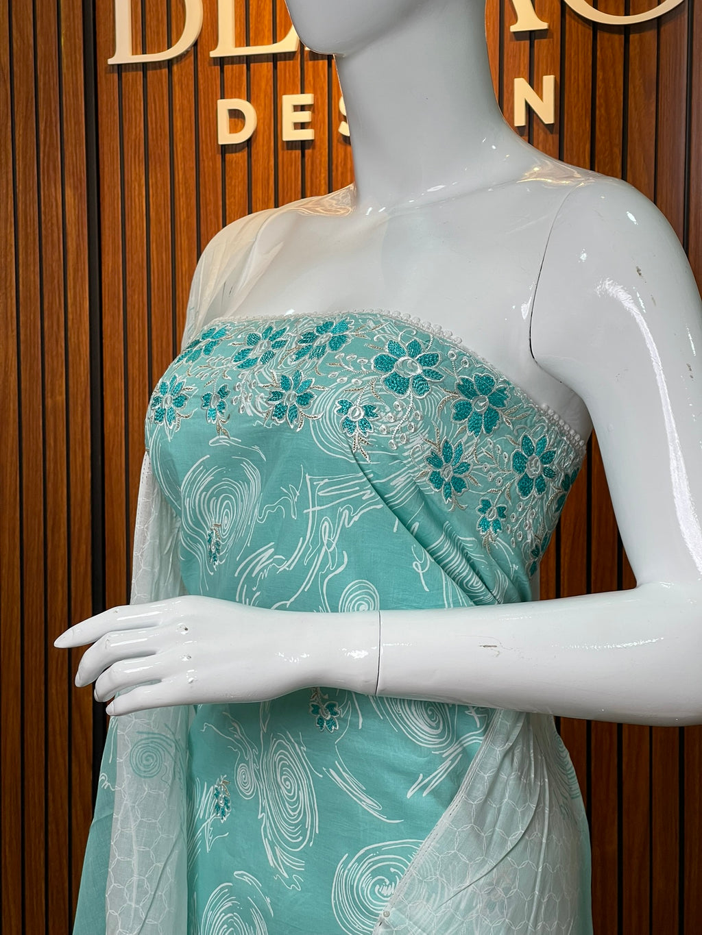 Unstitched Salwar Set