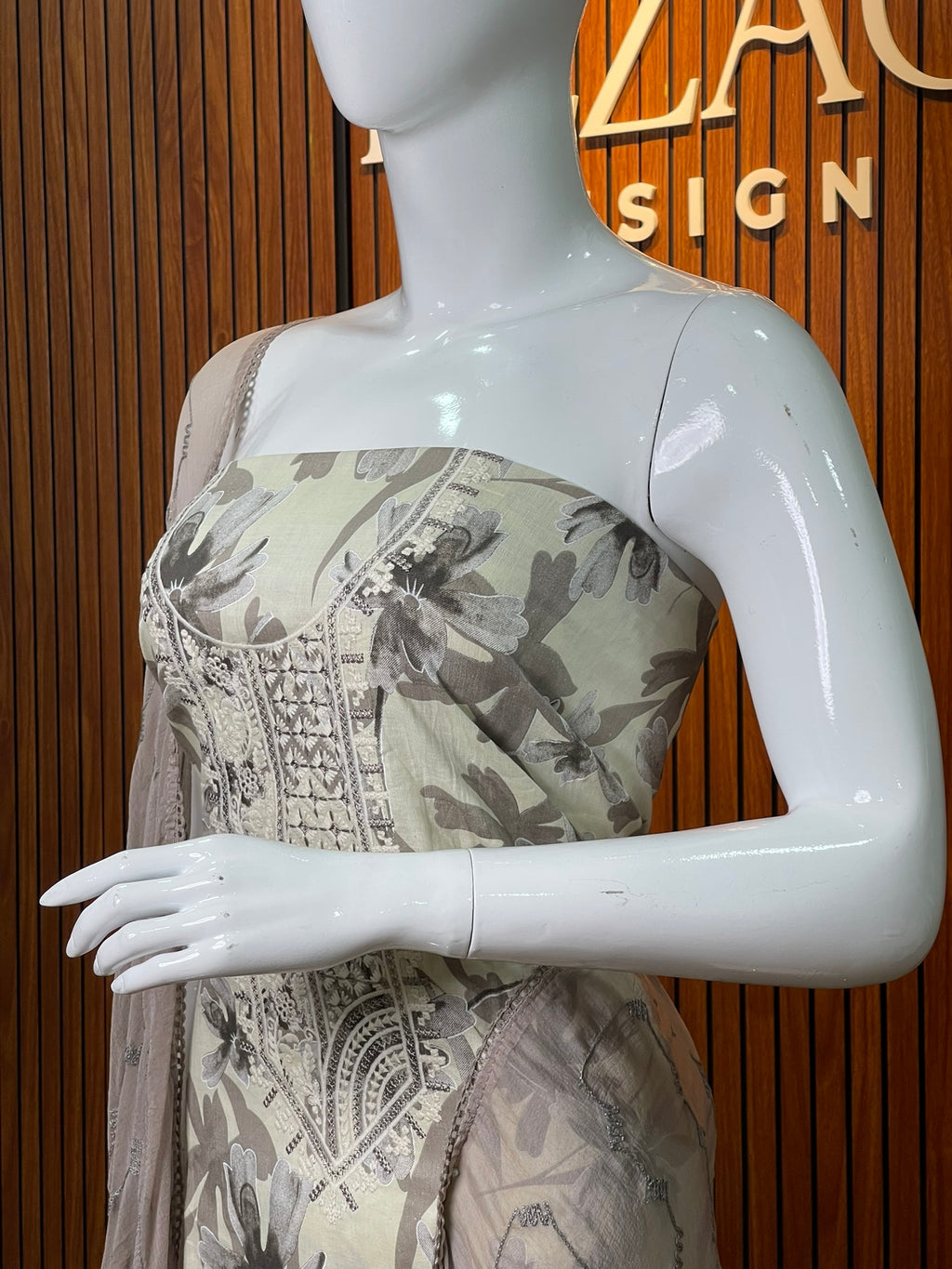 Unstitched Salwar Set