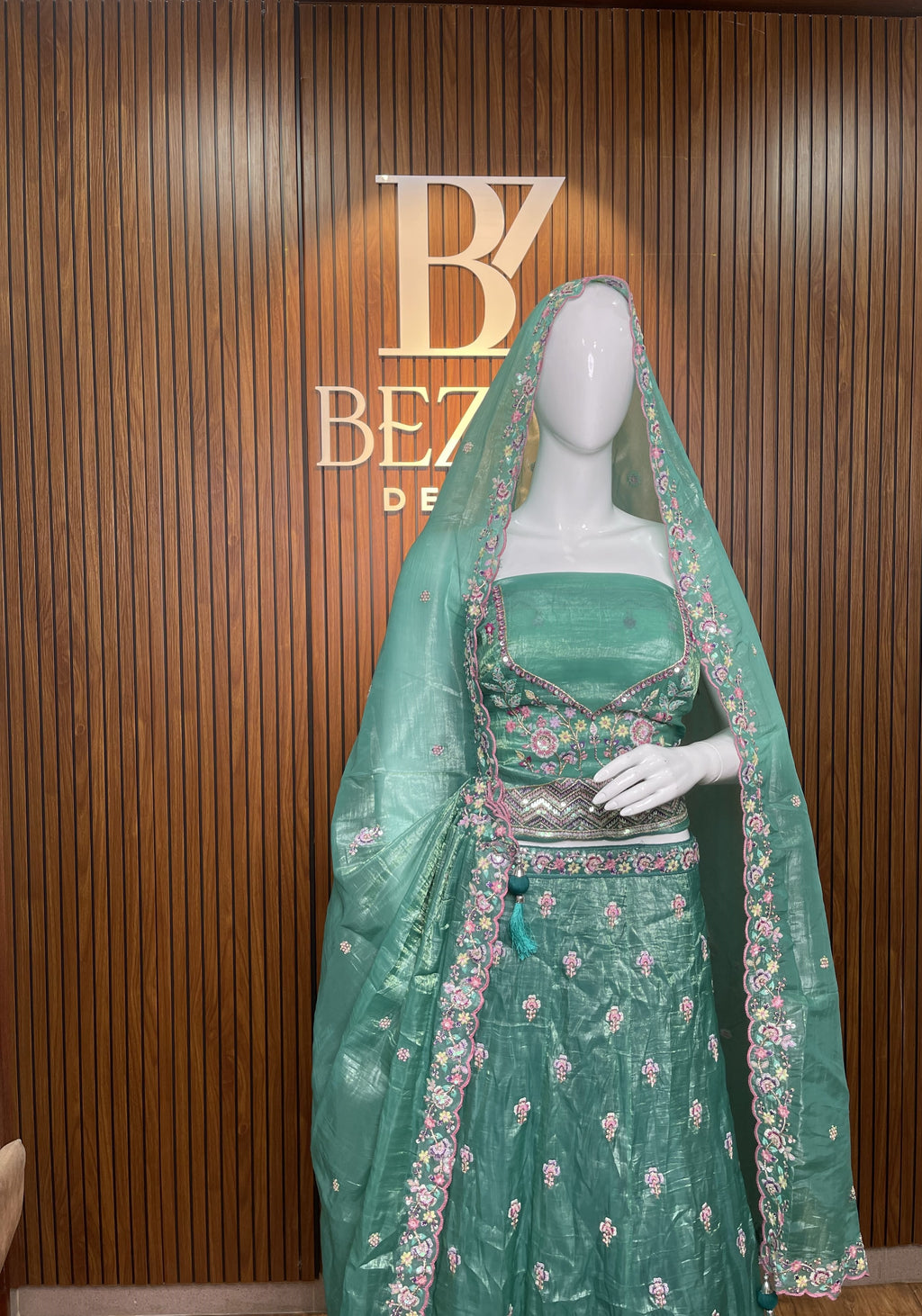 Lehanga - Semi Stitched