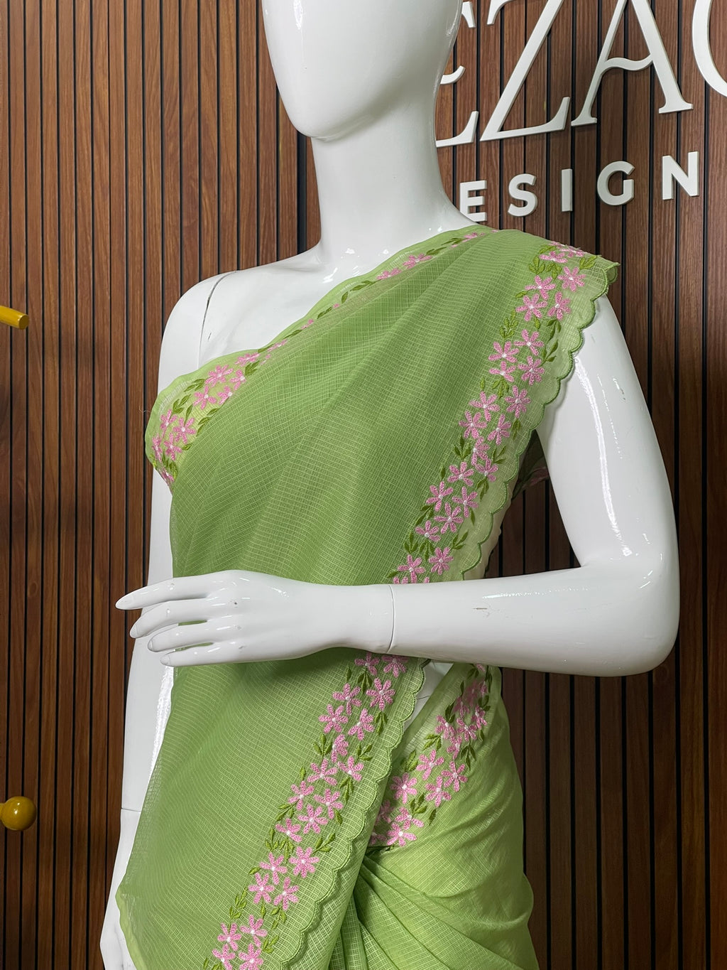 Embroidered Saree