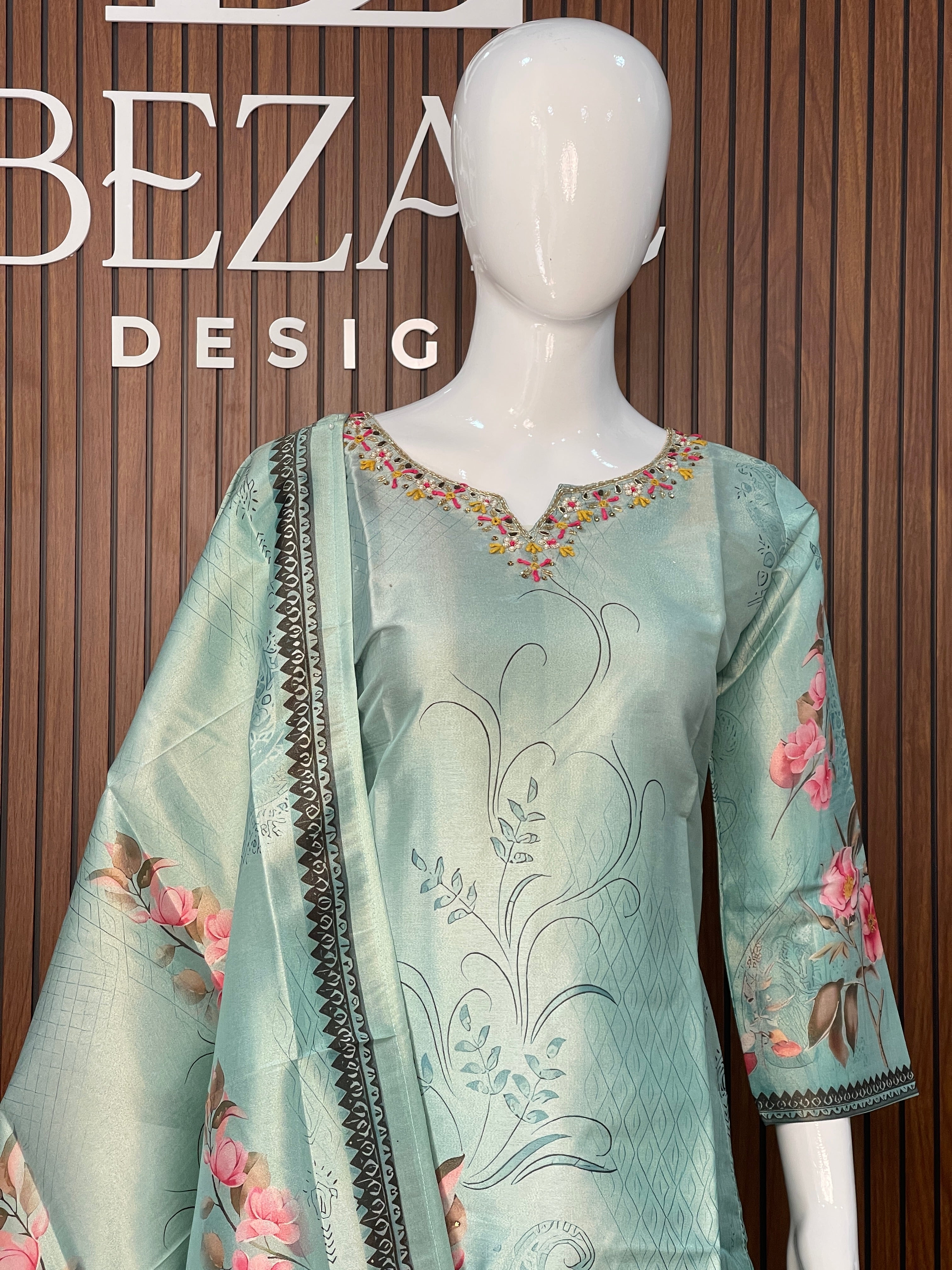 Printed Tissue Salwar Set