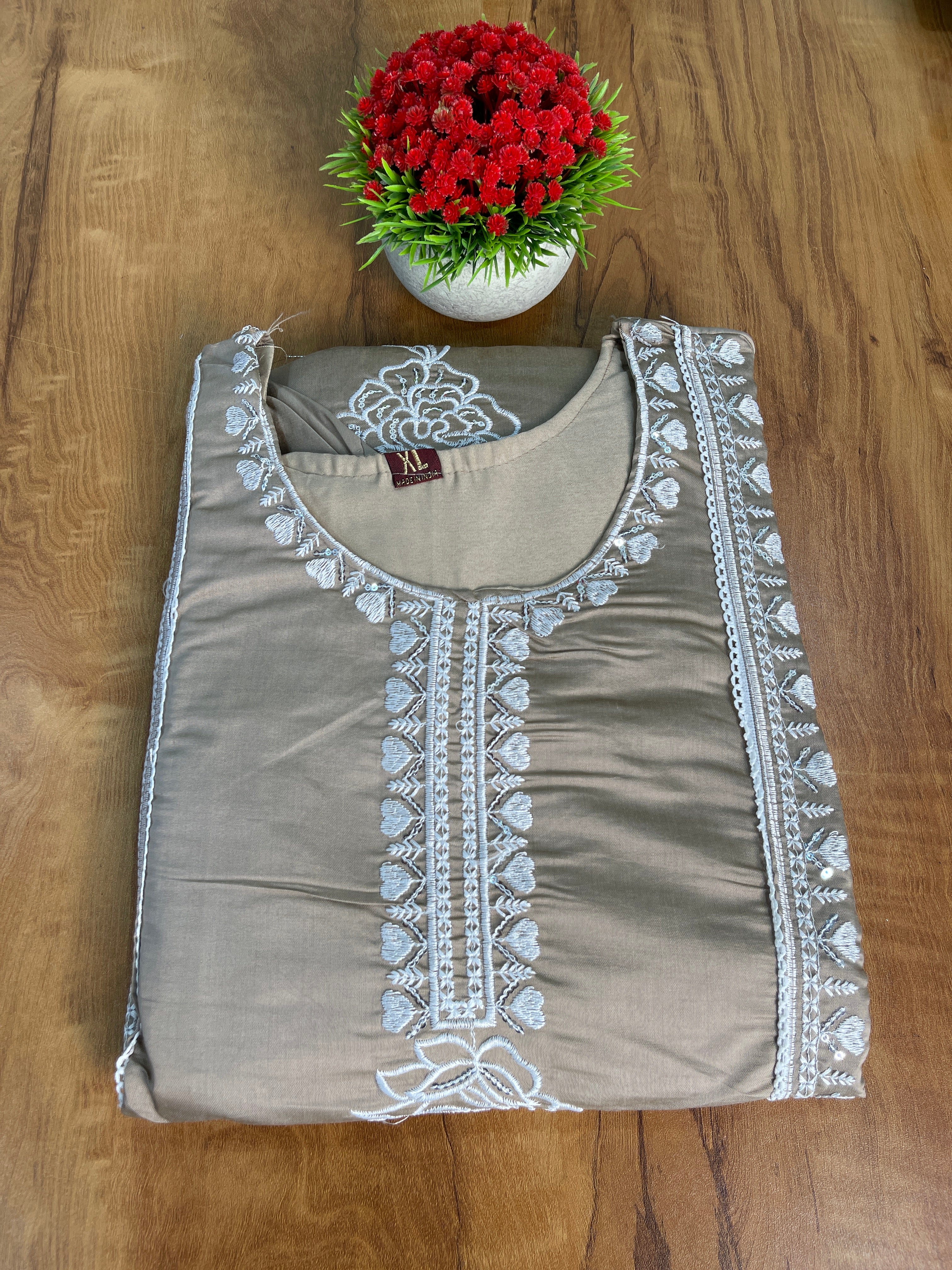 Salwar Set in Modal Satin