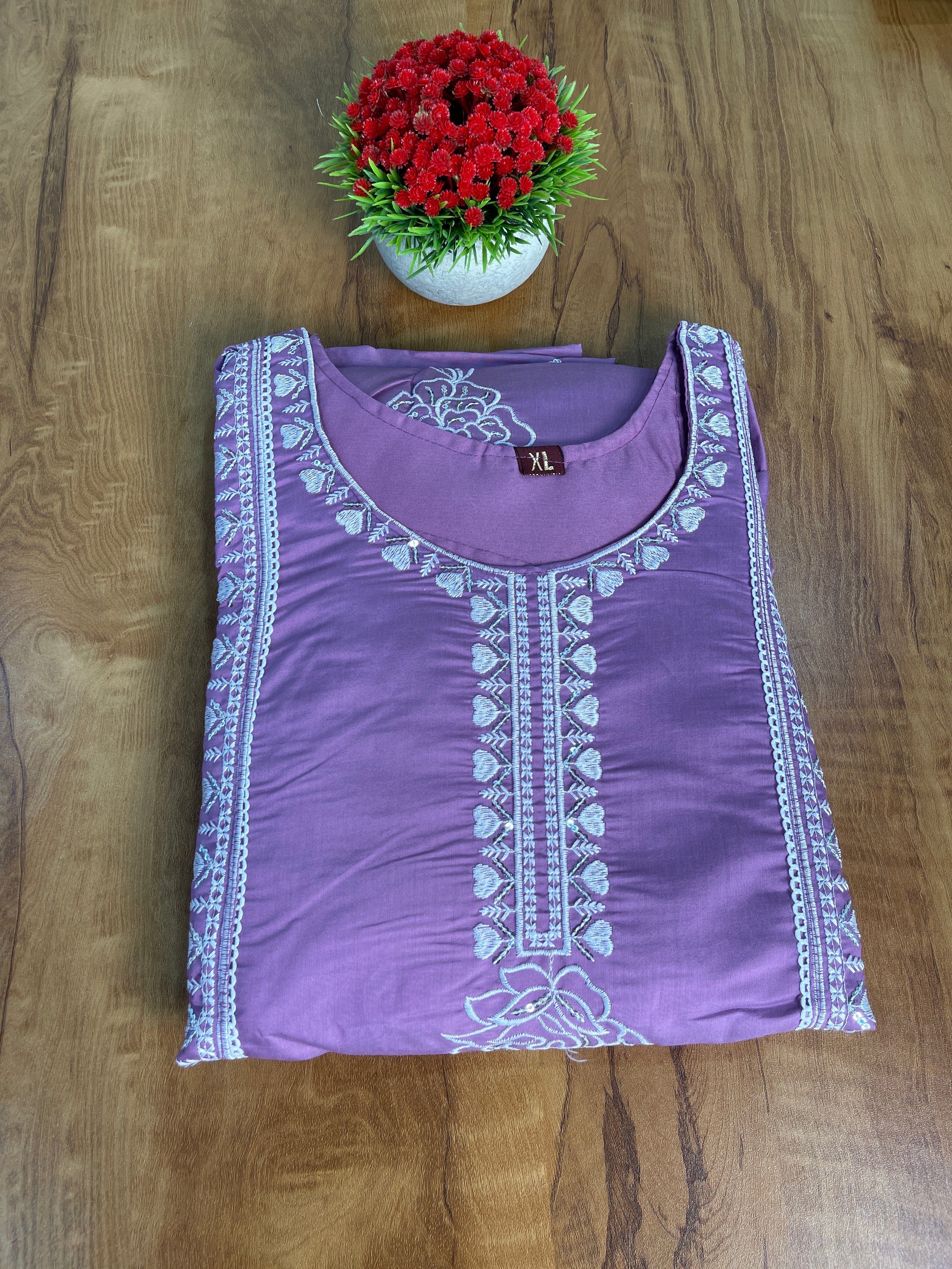 Salwar Set in Modal Satin