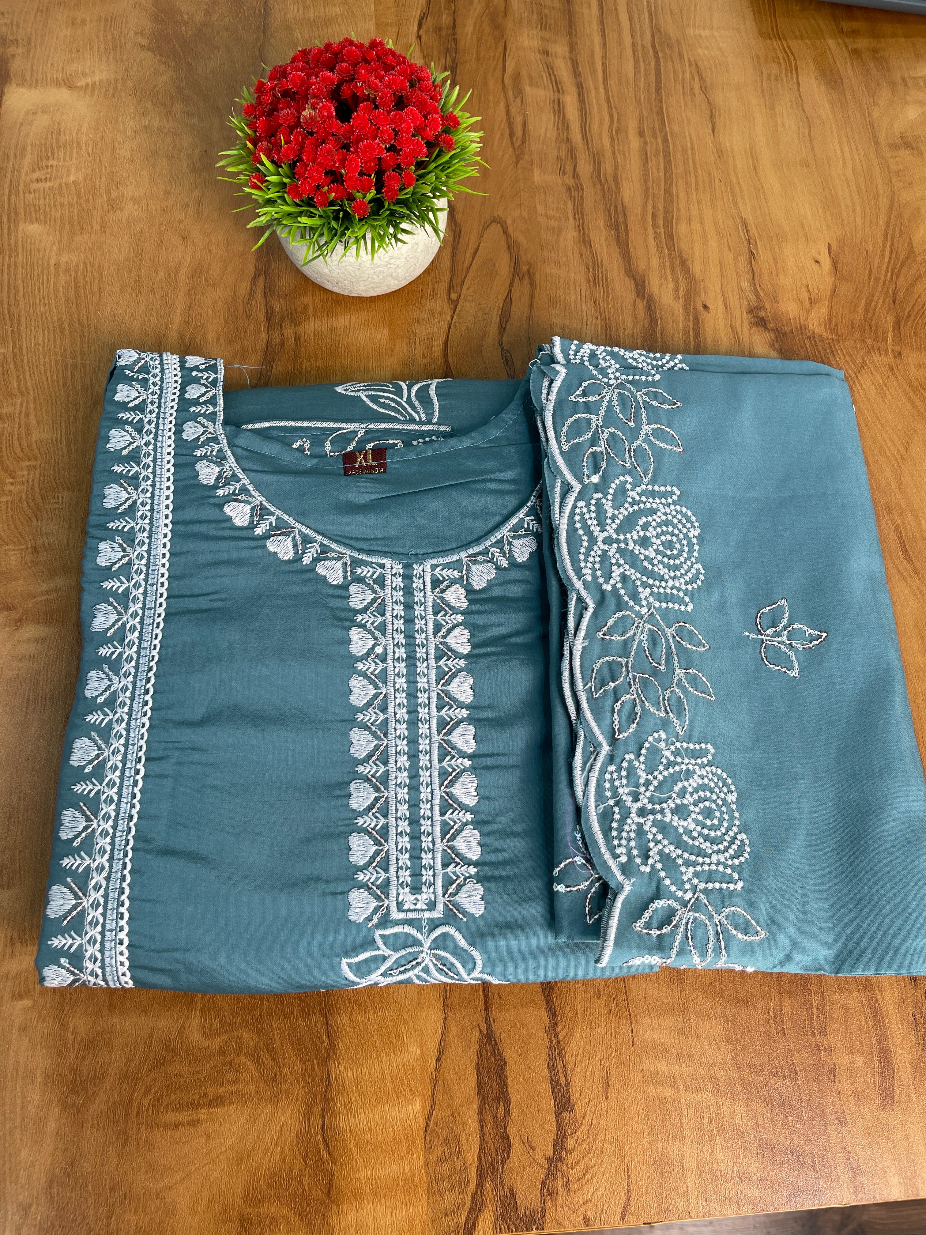 Salwar Set in Modal Satin