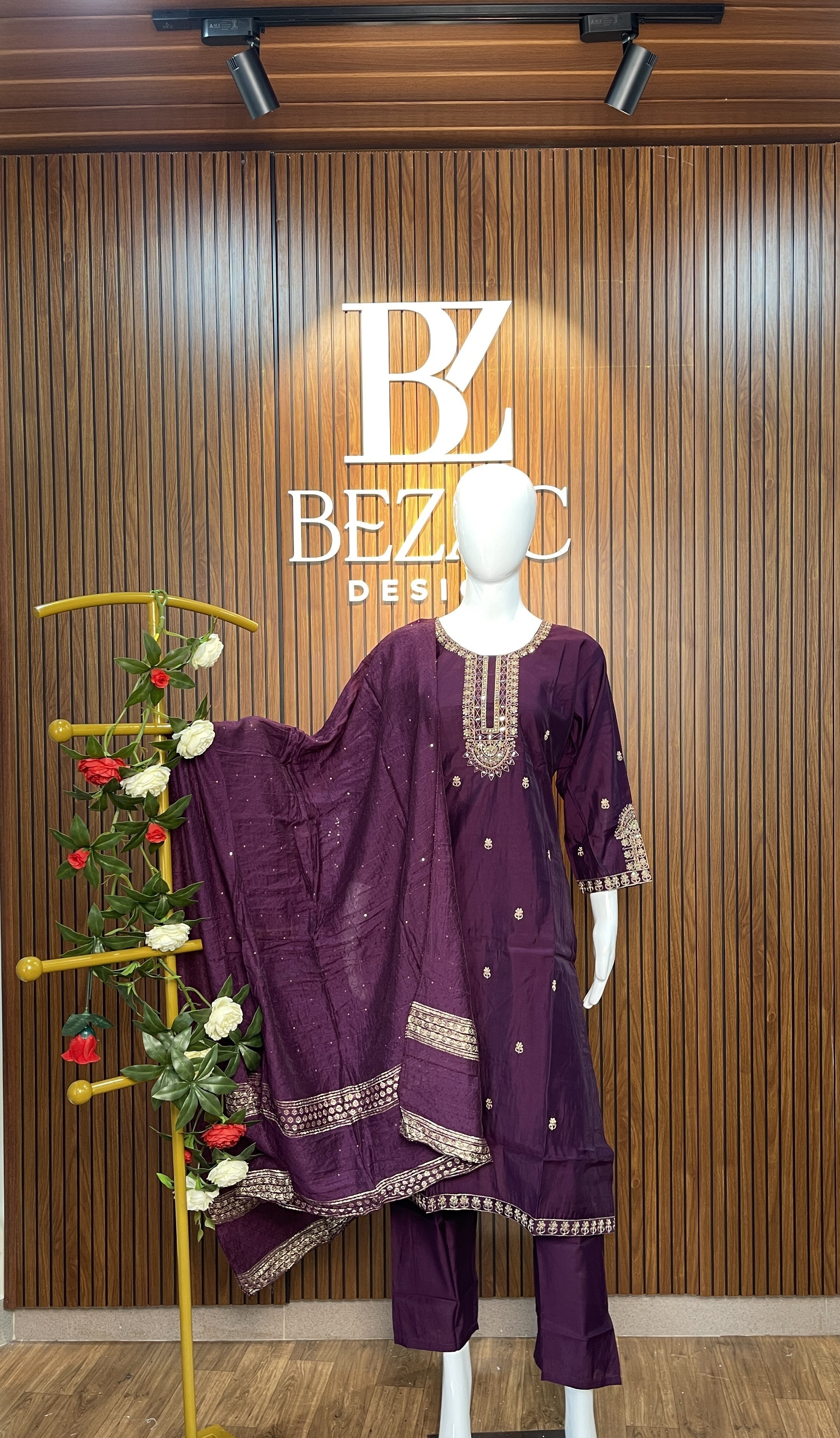 Roman Silk Salwar Set