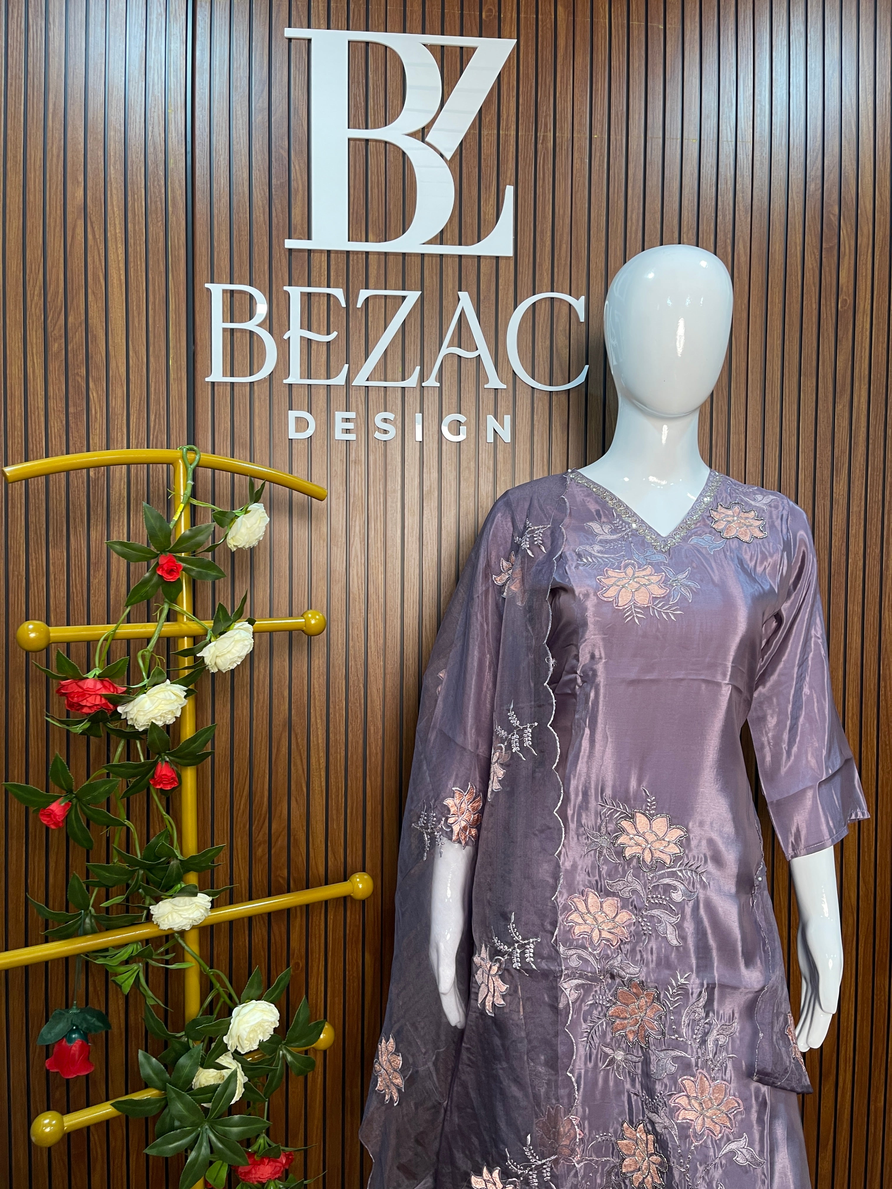 Salwar Set - Glass Organza