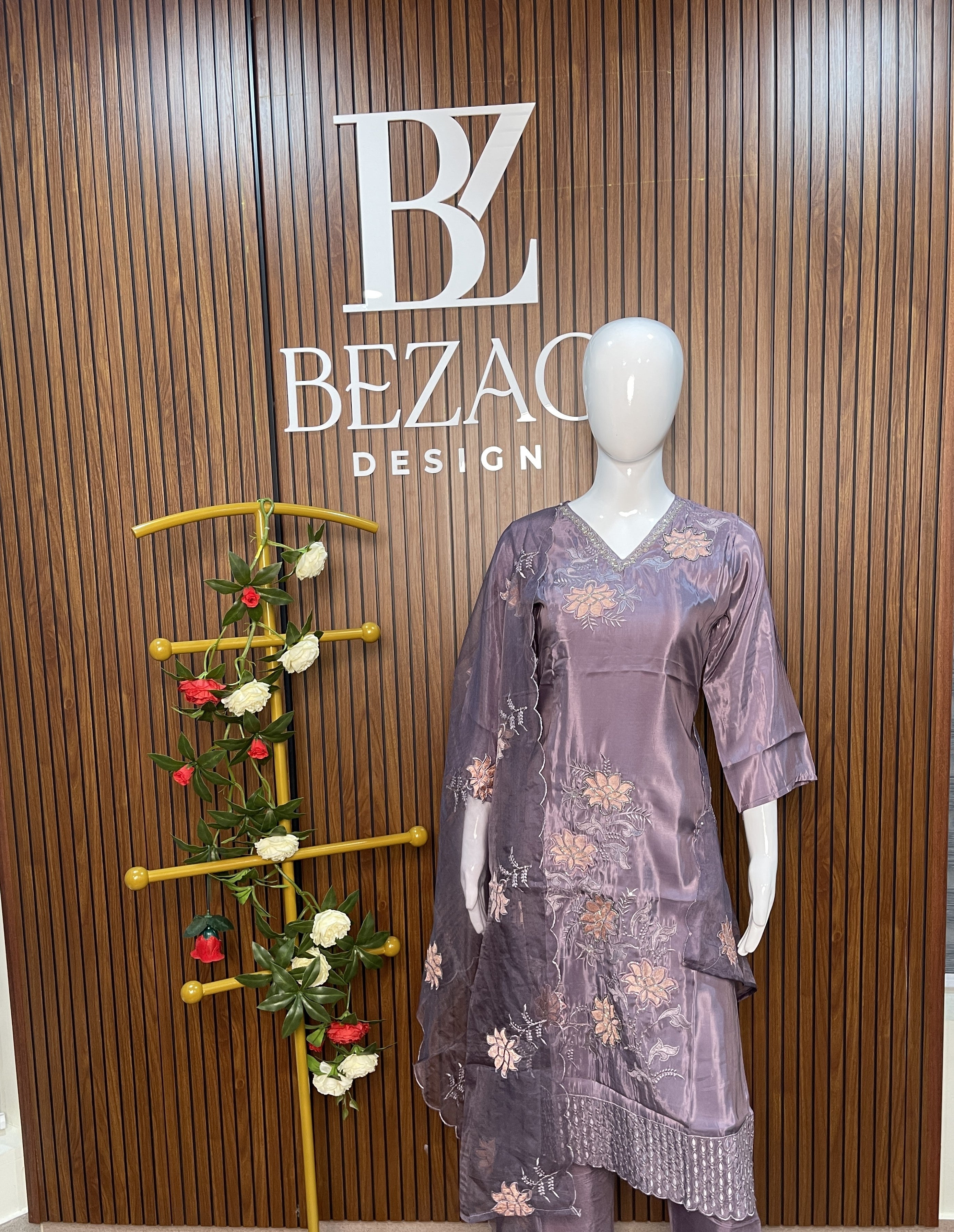 Salwar Set - Glass Organza