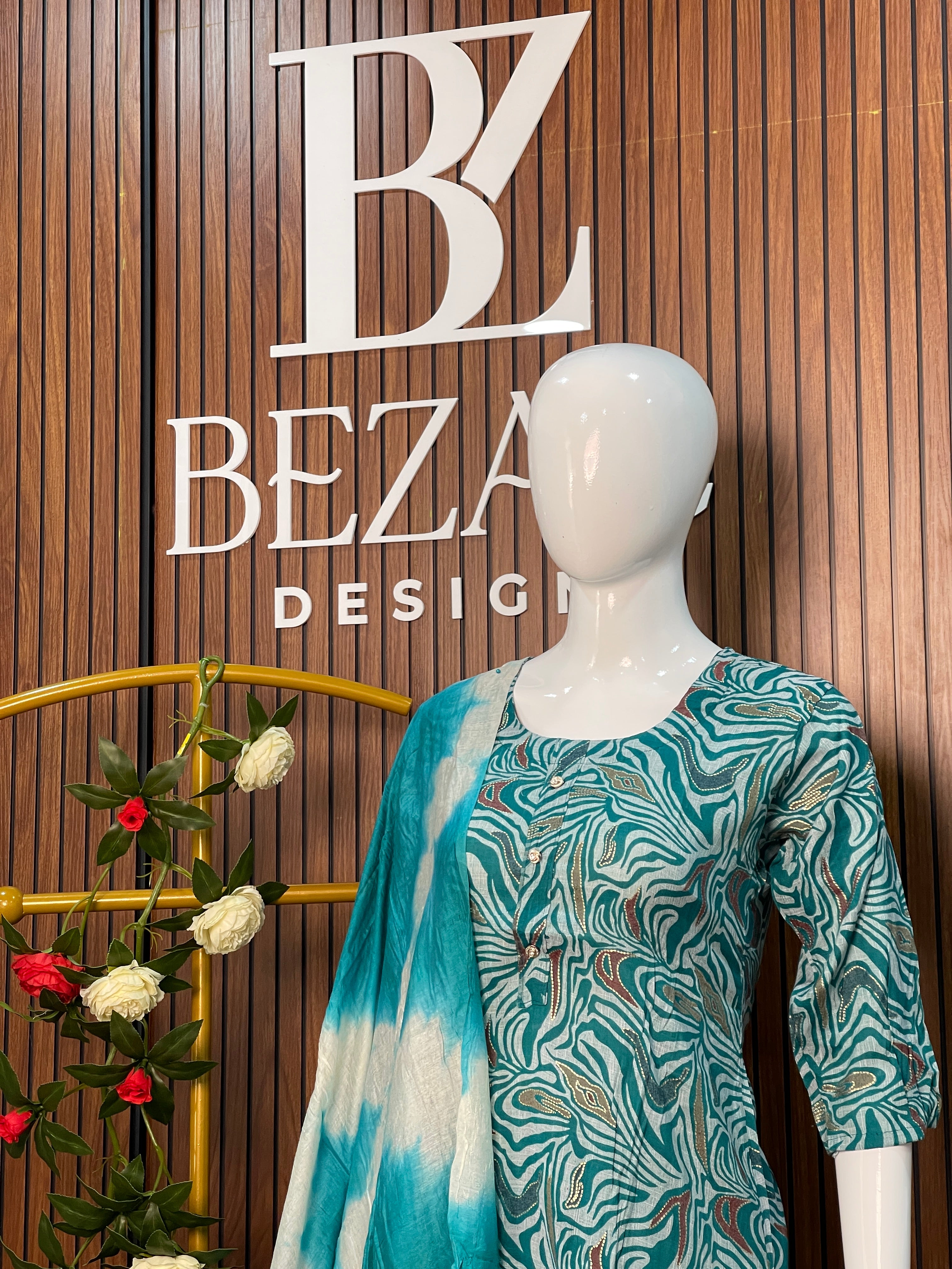 Cotton Printed Salwar Set