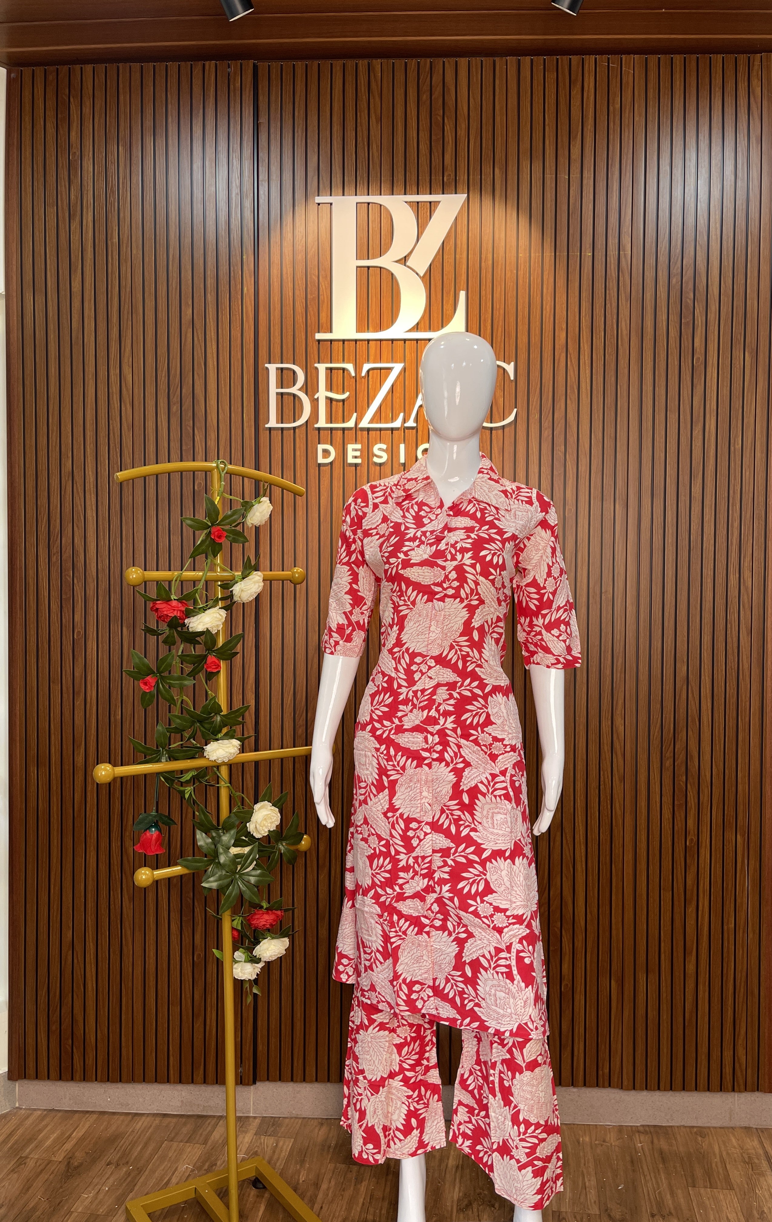 Cotton printed cord set