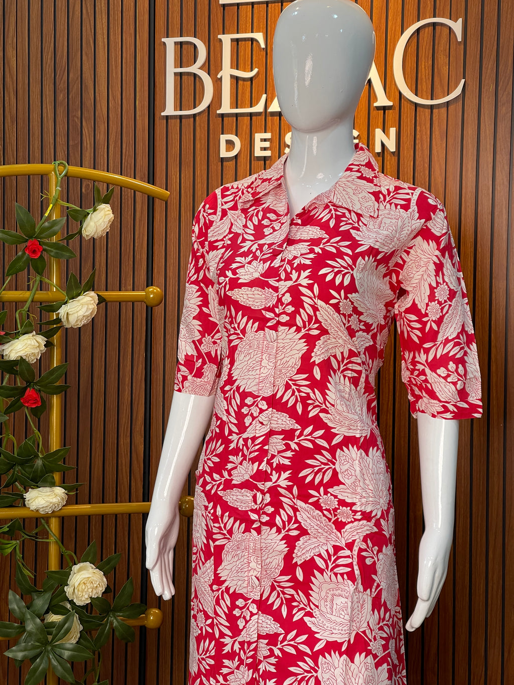 Cotton printed cord set