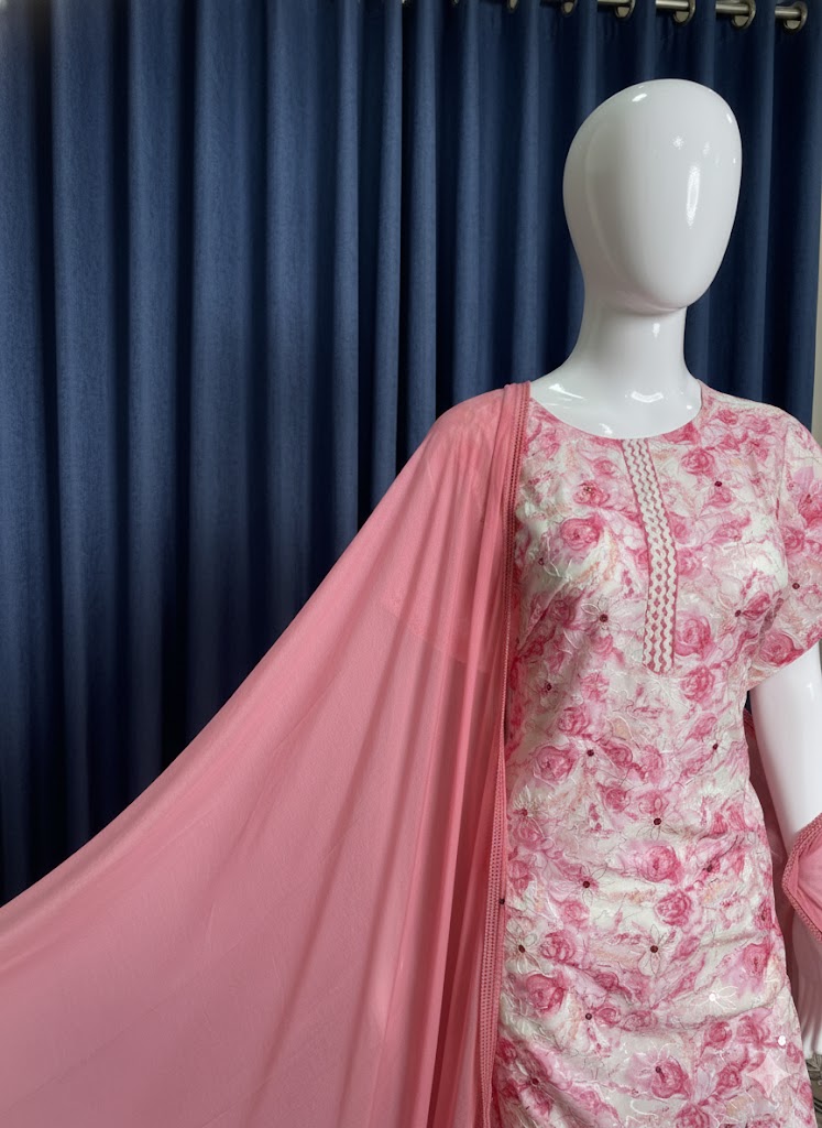 Unstitched Salwar Set