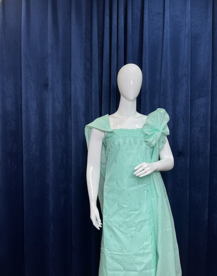 Unstitched Salwar Set