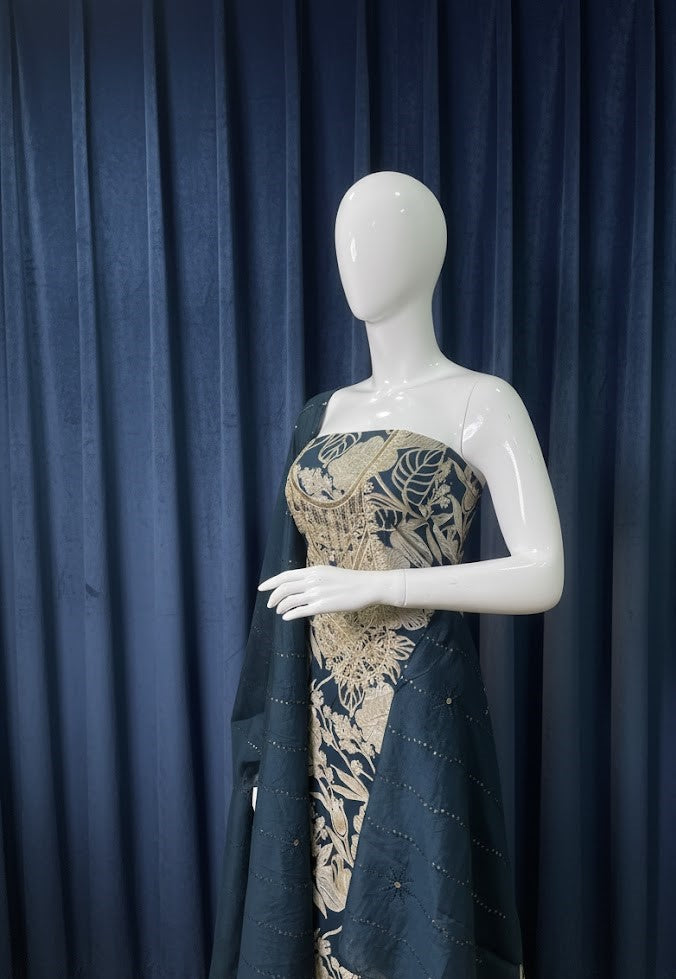 Unstitched Salwar Set