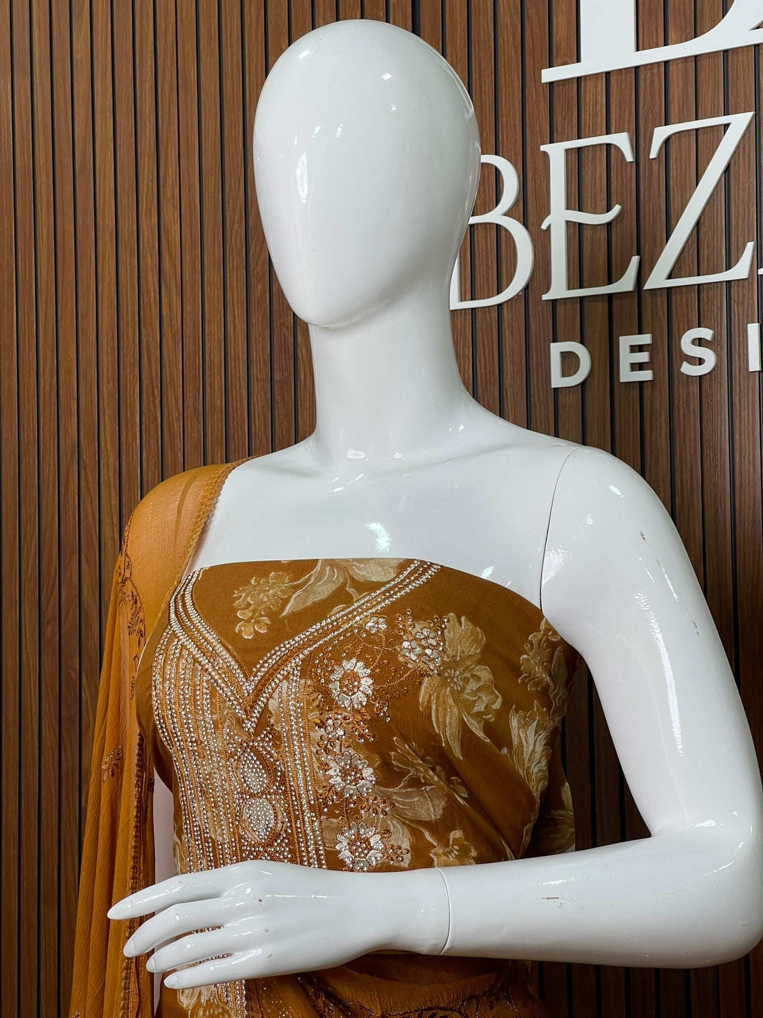 Unstitched Salwar Set