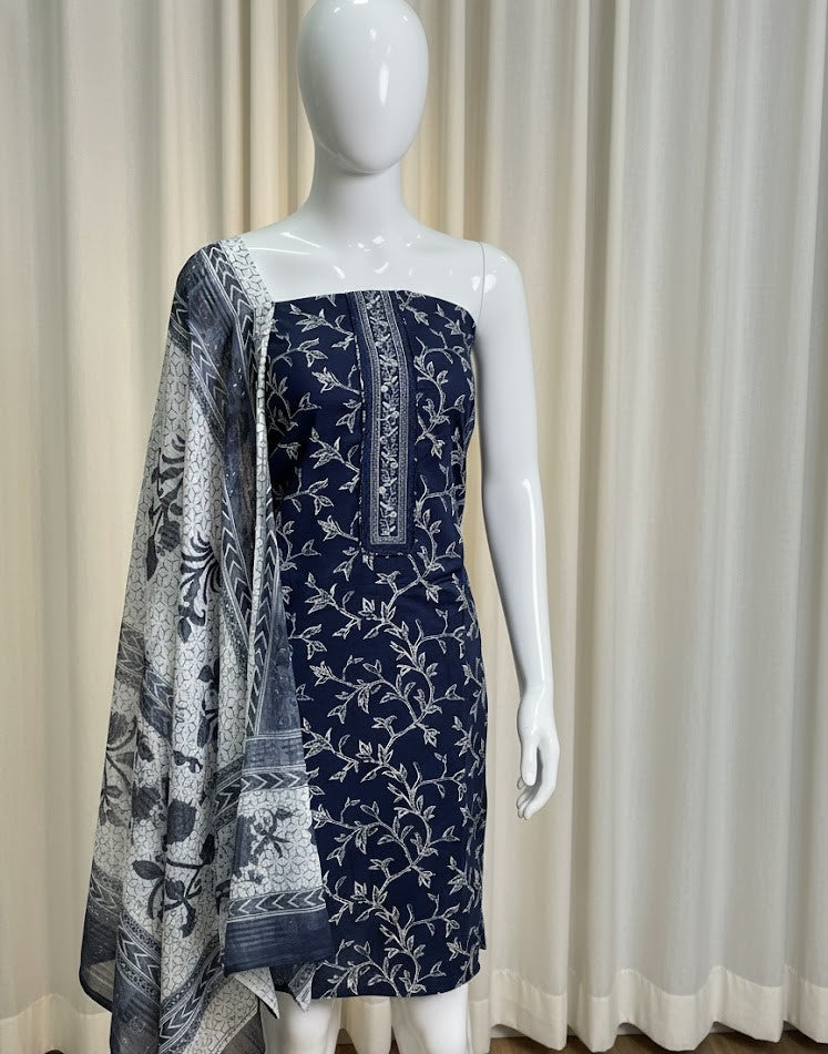 Unstitched Salwar Set