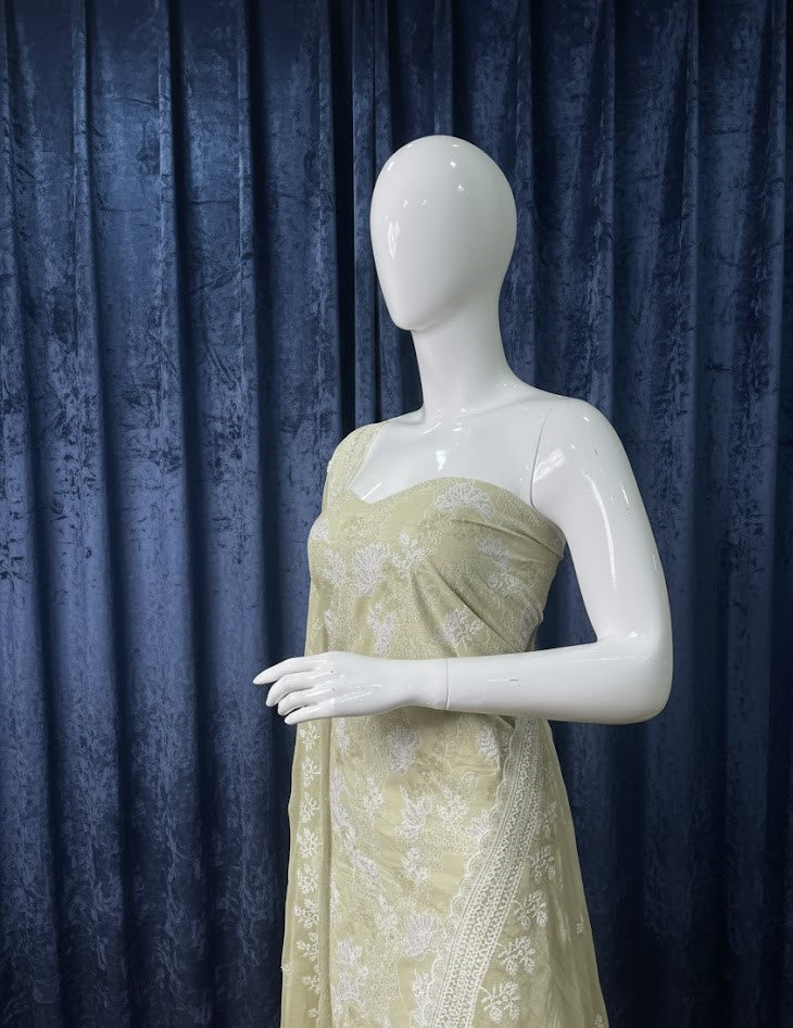 Unstitched Salwar Set