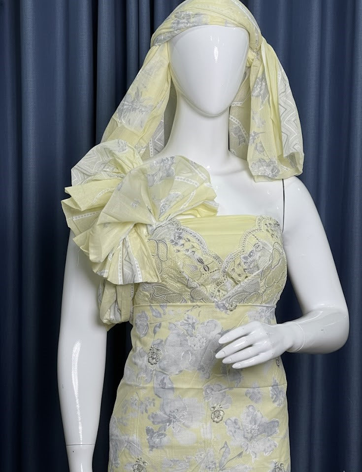 Unstitched Salwar Set