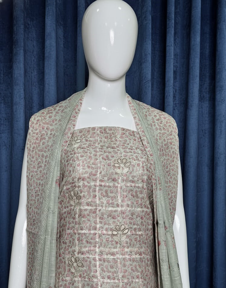 Unstitched Salwar Set