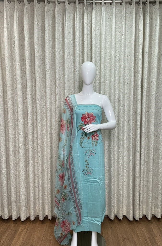 Unstitched Salwar Set