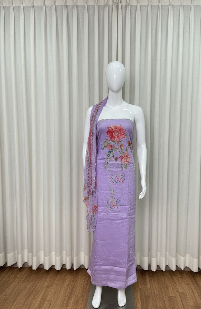 Unstitched Salwar Set