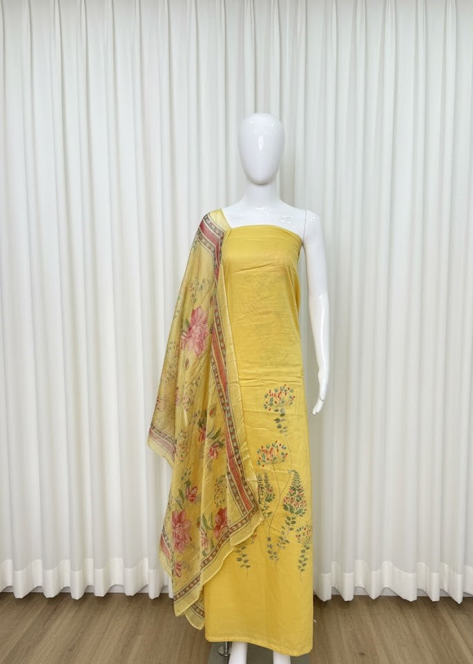 Unstitched Salwar Set