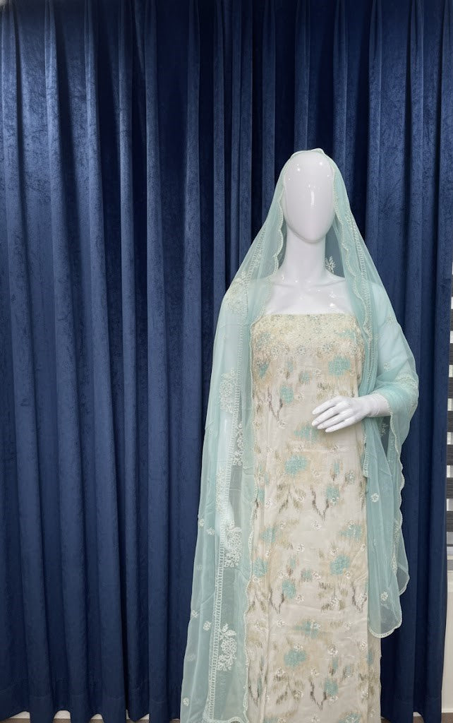 Unstitched Salwar Set