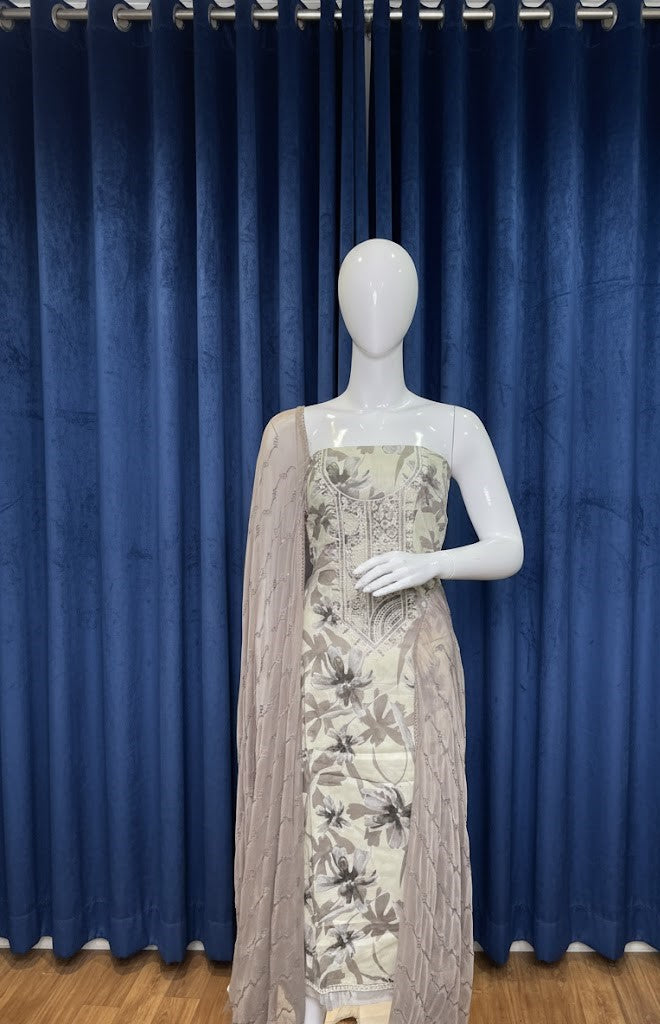 Unstitched Salwar Set