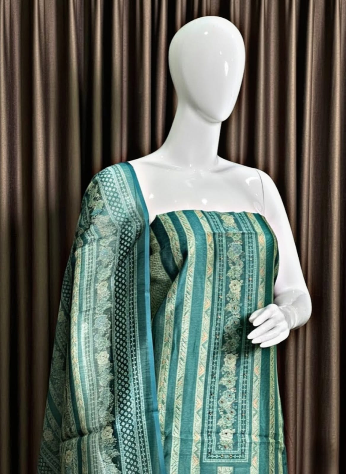 Unstitched Salwar Set