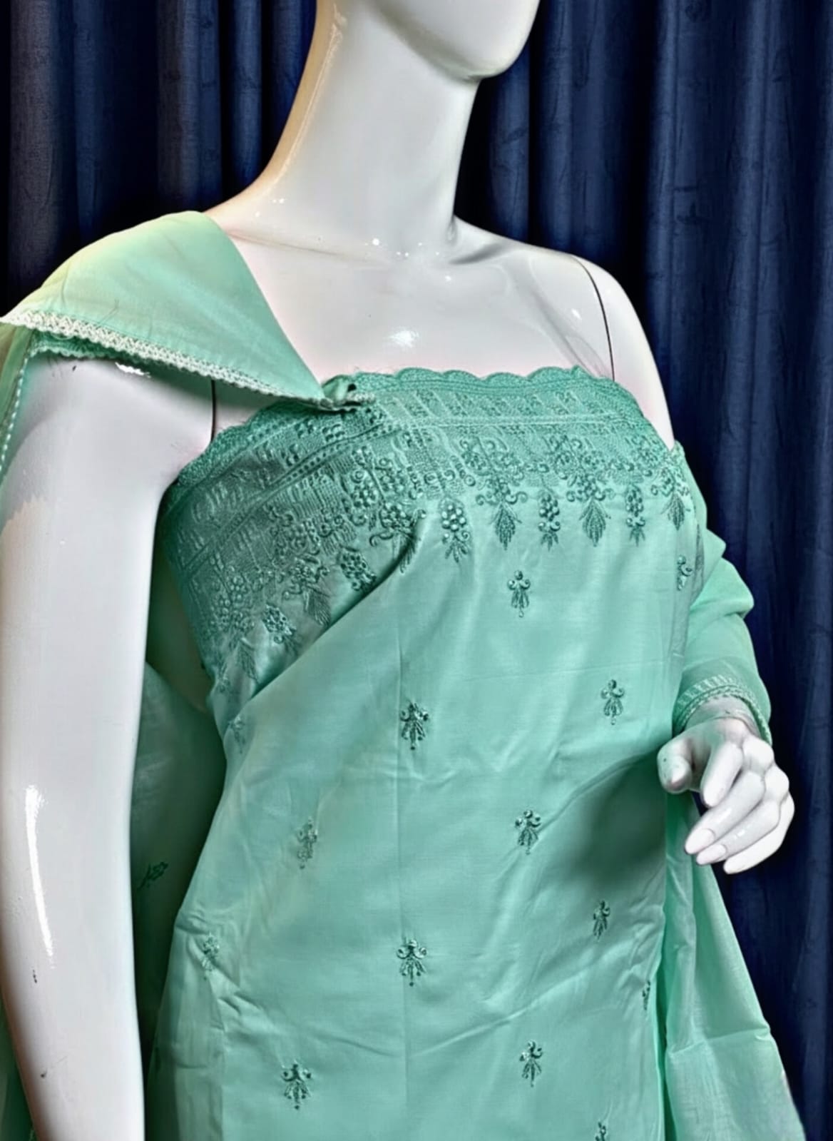 Unstitched Salwar Set