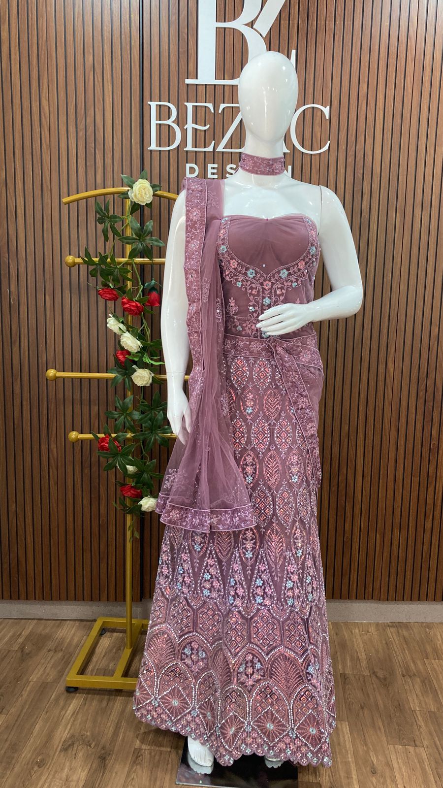 Semi stitched Lehenga