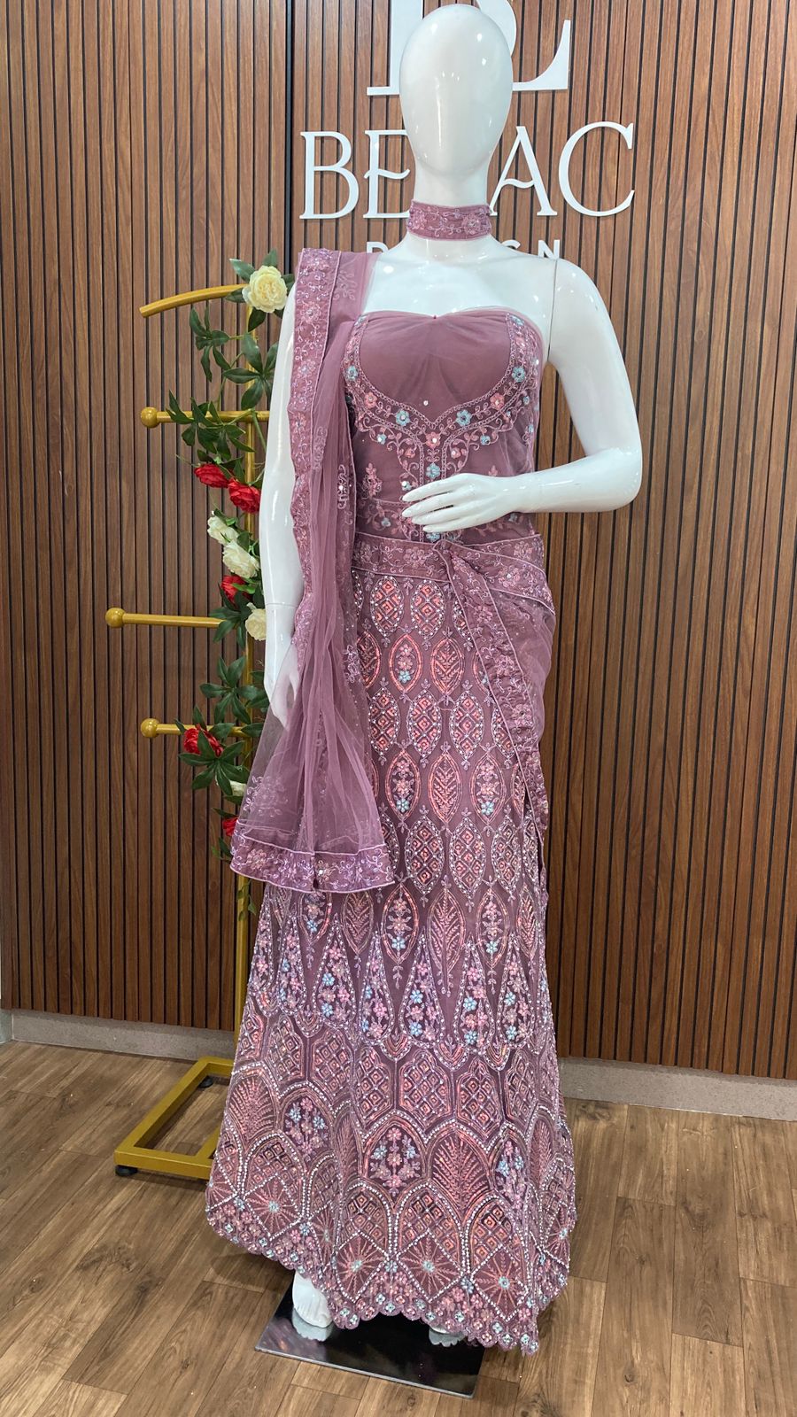 Semi stitched Lehenga