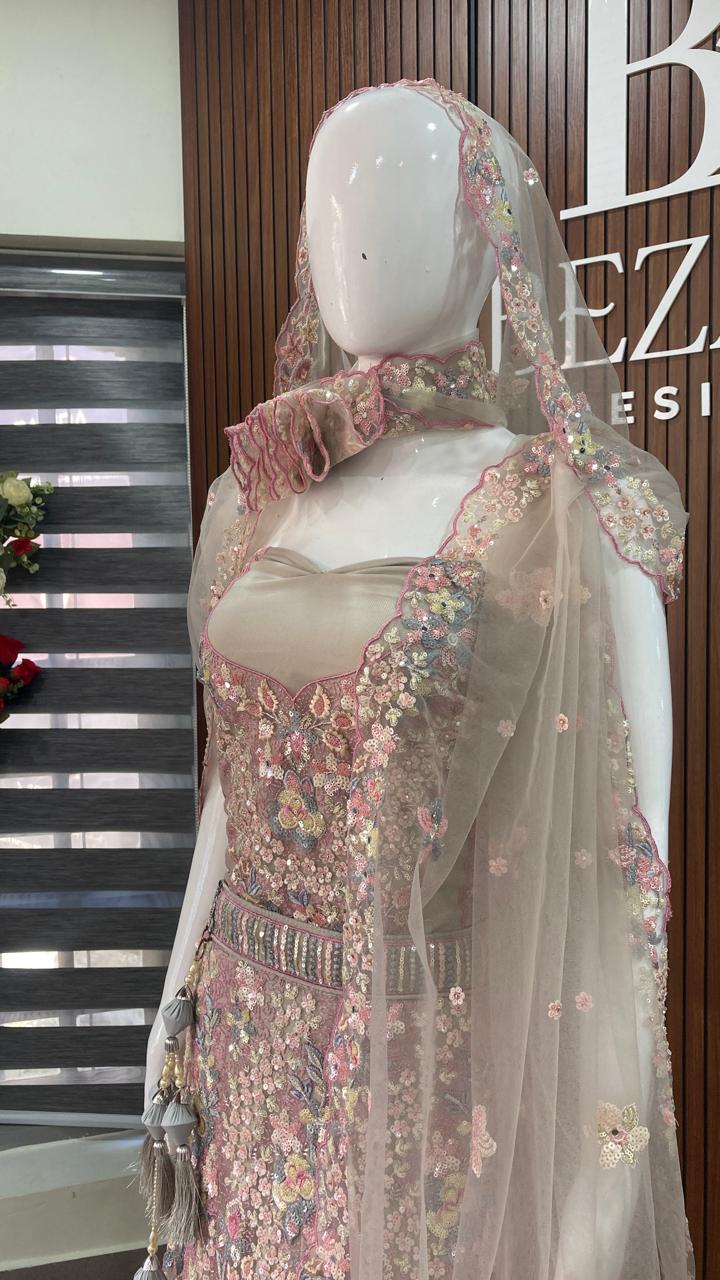 Semi stitched Lehenga