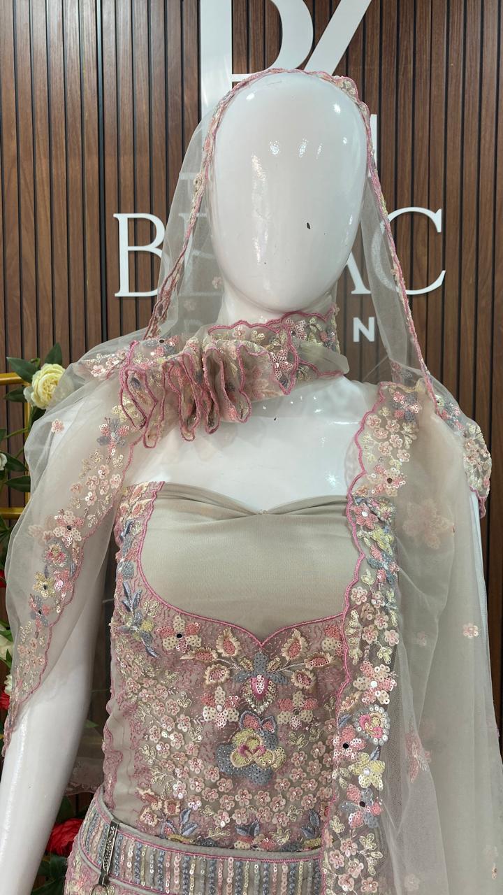 Semi stitched Lehenga