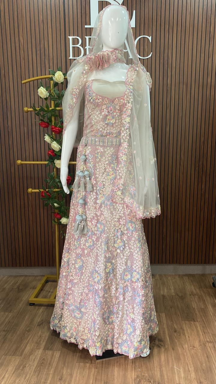 Semi stitched Lehenga