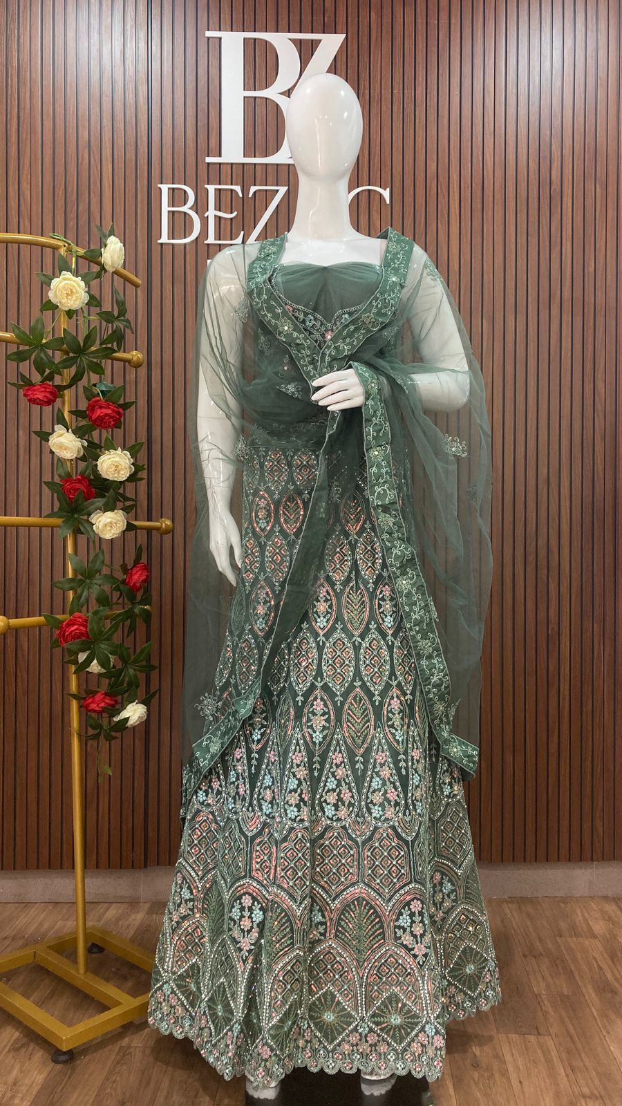 Semi stitched Lehenga