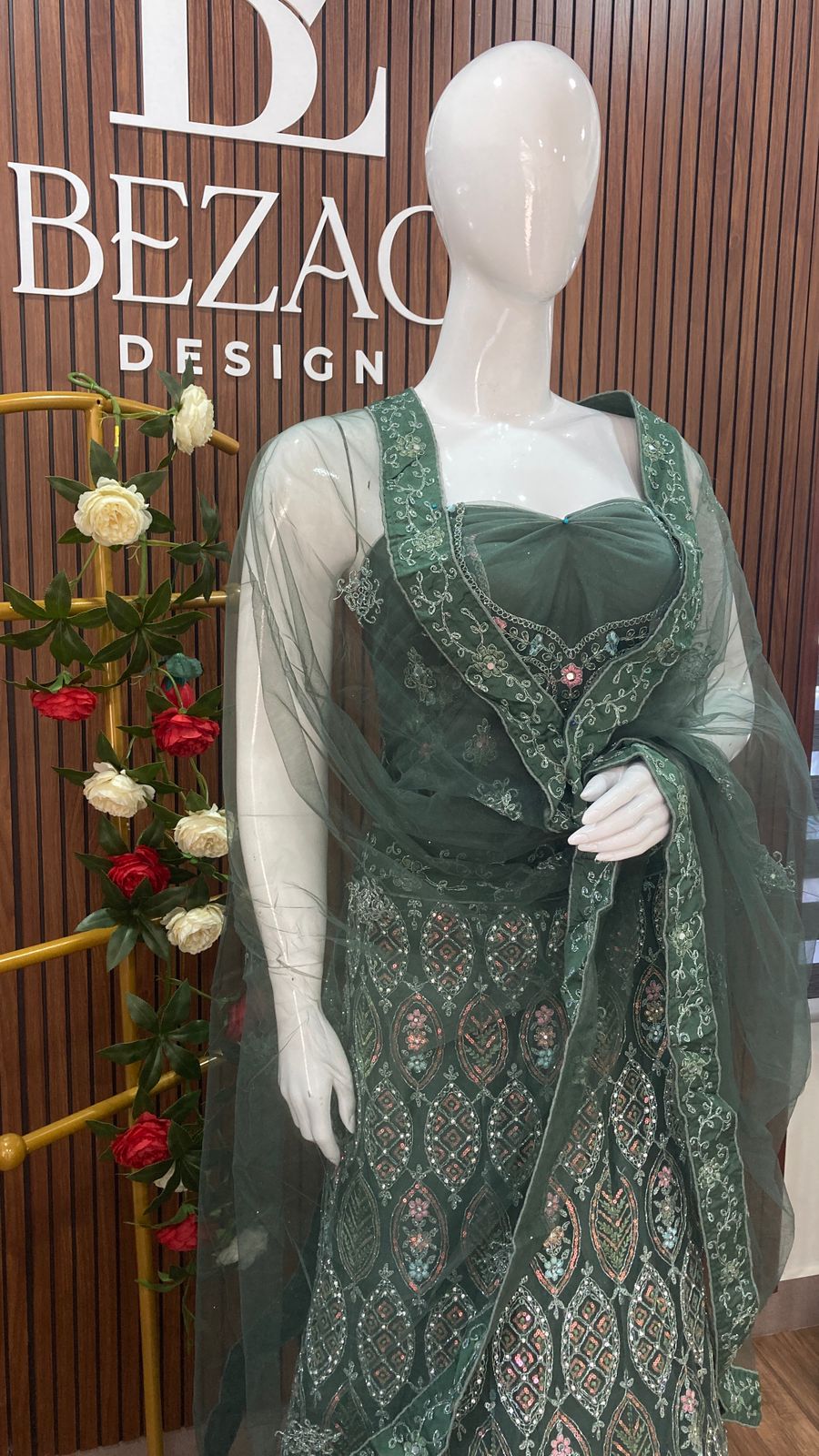 Semi stitched Lehenga