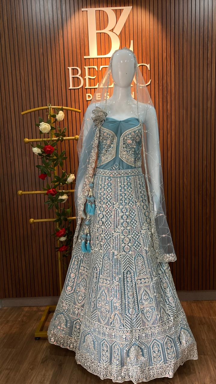 Semi stitched Lehenga