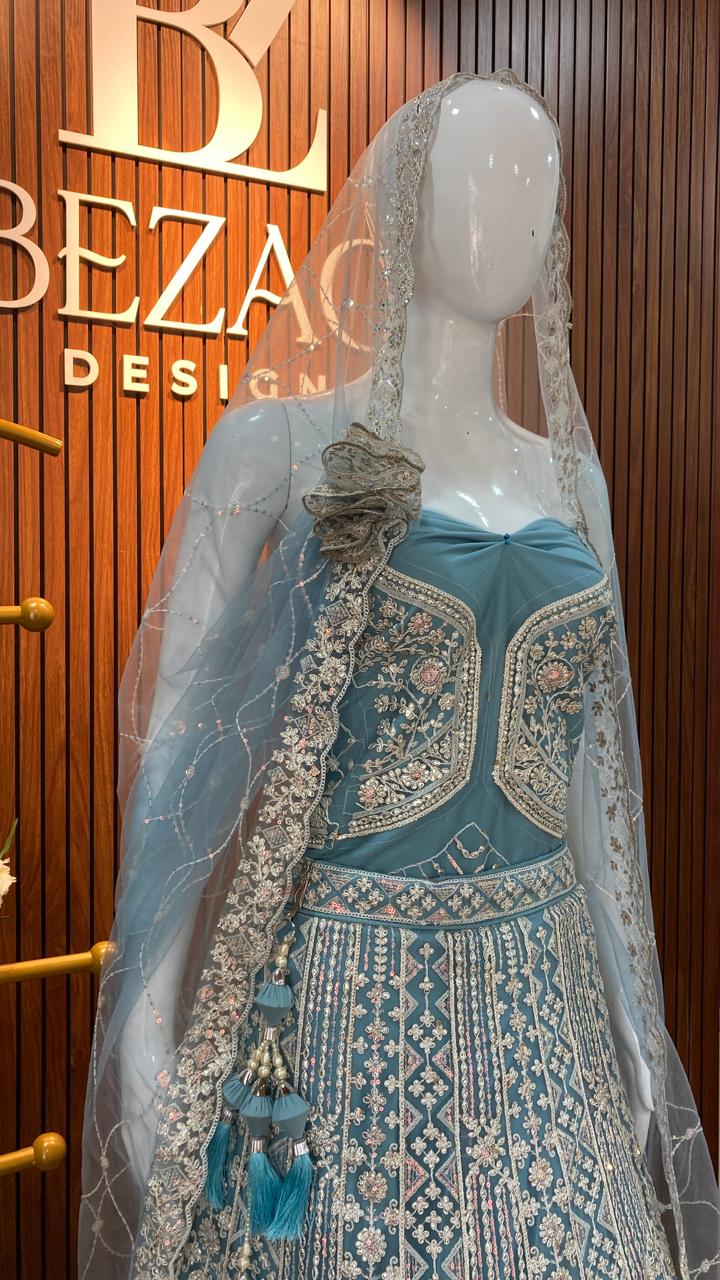 Semi stitched Lehenga