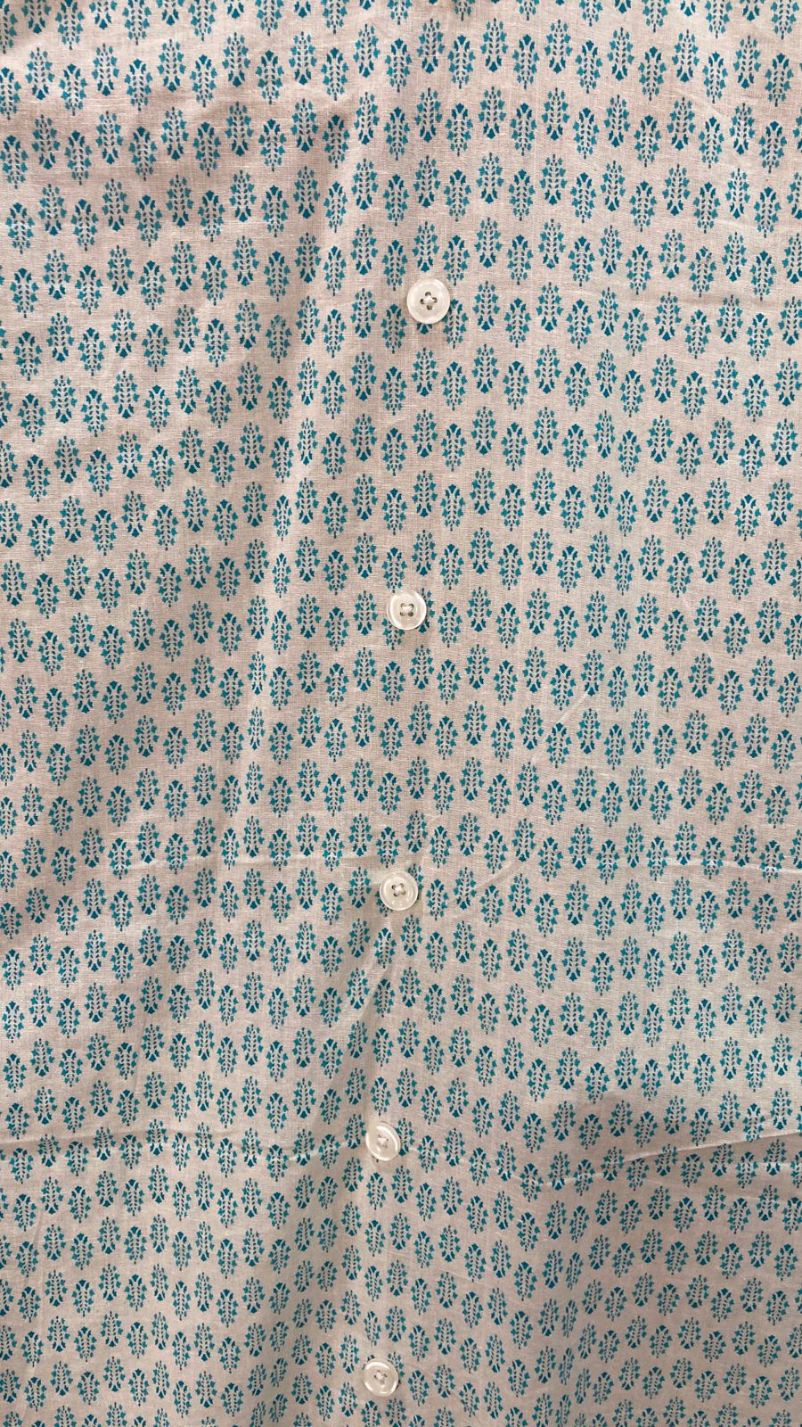 Ajrak fabric printed cord set